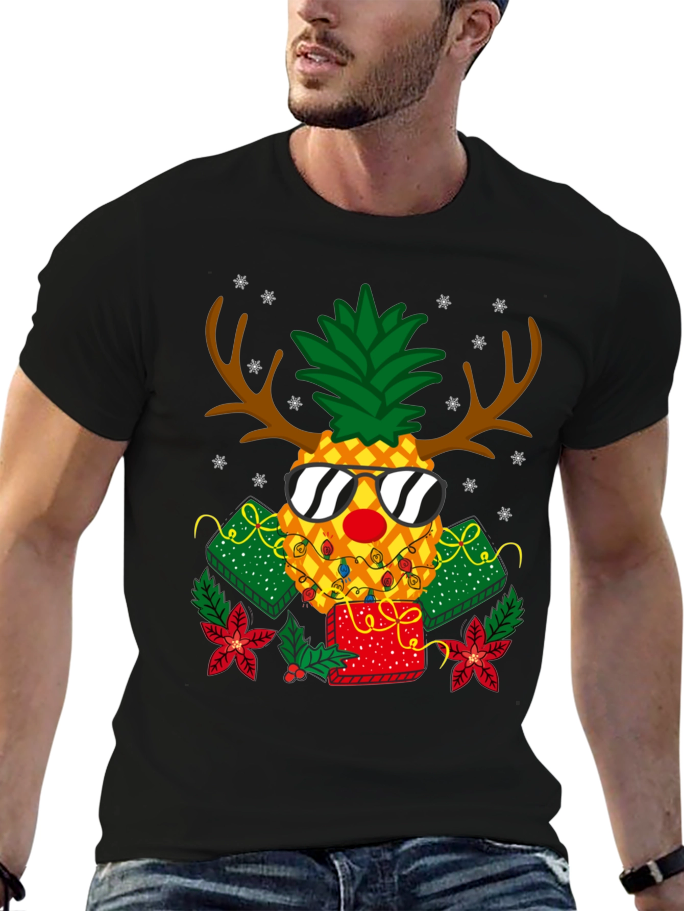 Festive Pineapple T-Shirt