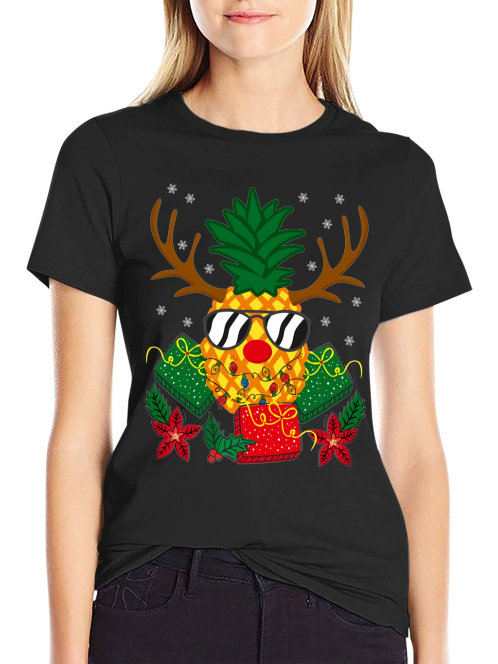 Festive Pineapple T-Shirt