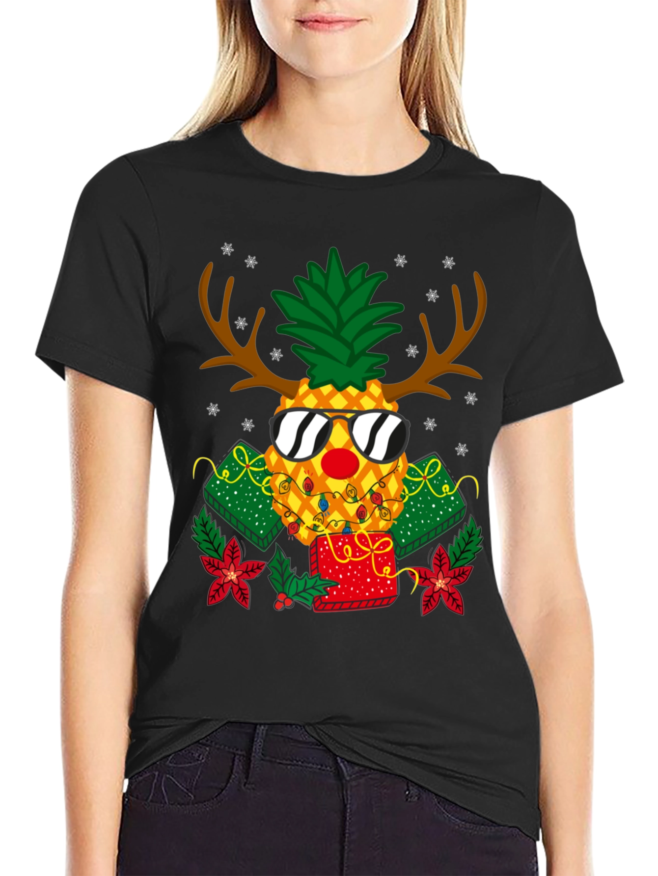 Festive Pineapple T-Shirt