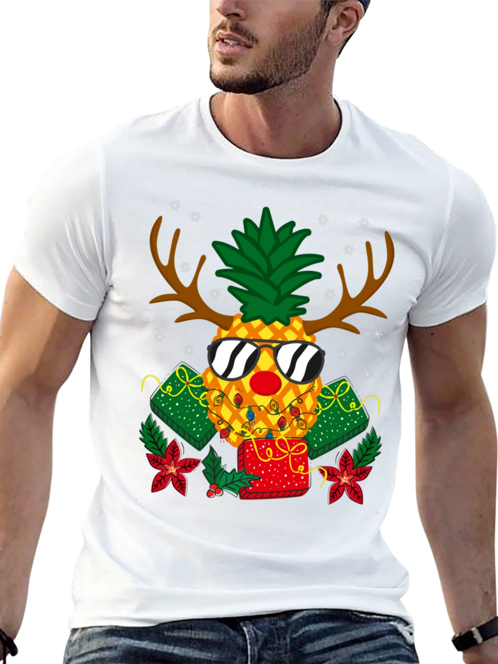 Festive Pineapple T-Shirt