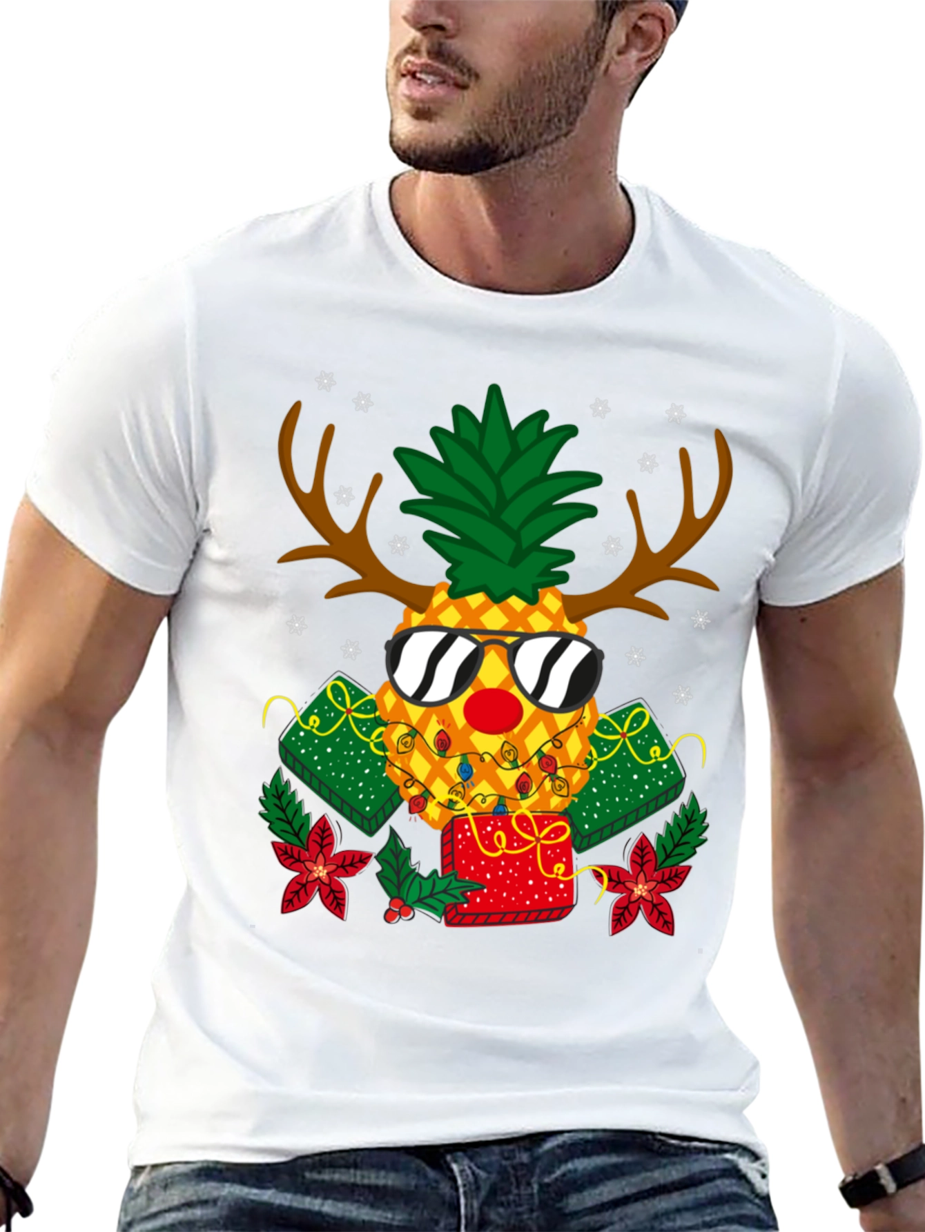 Festive Pineapple T-Shirt