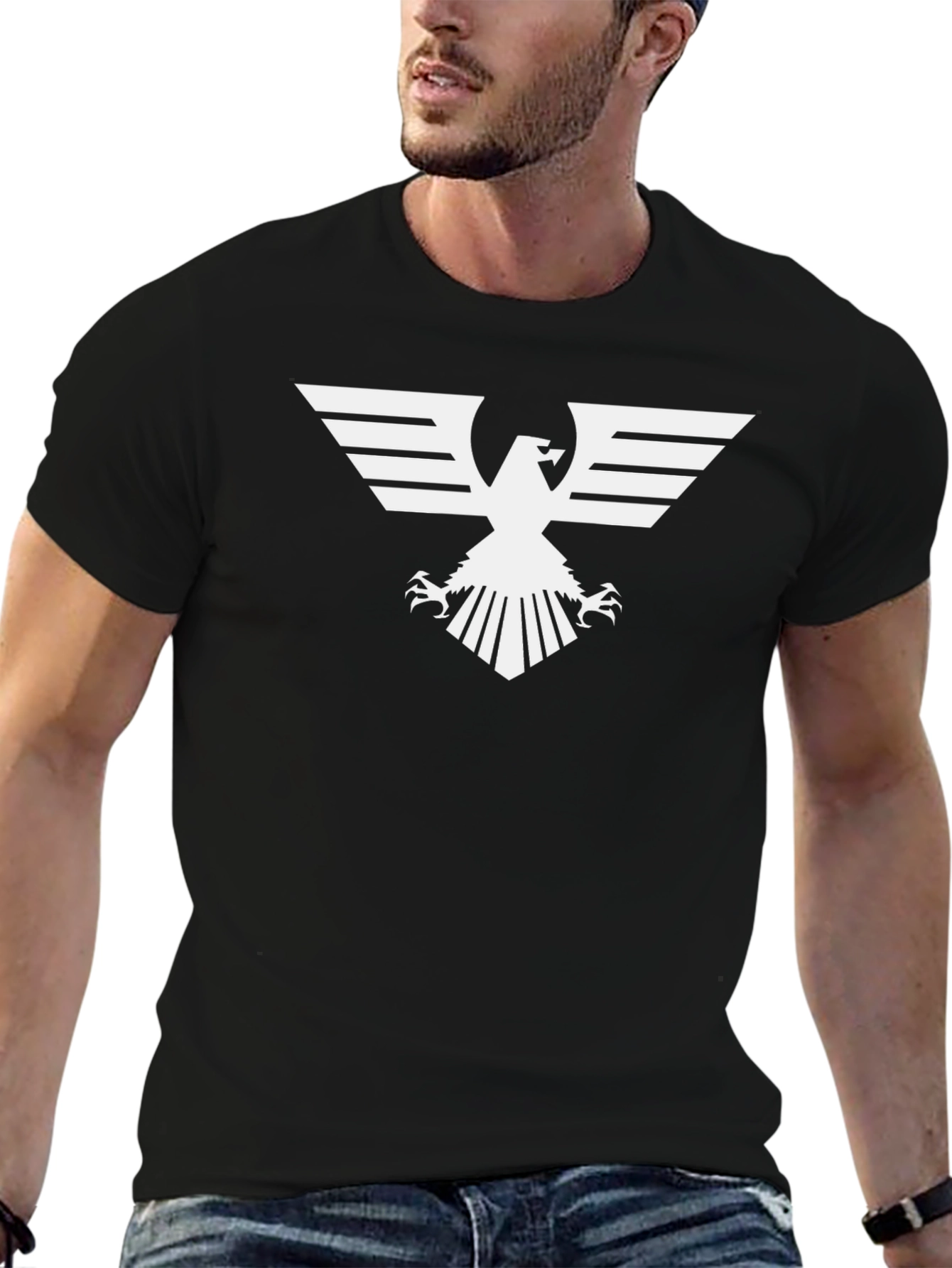Eagle Graphic T-Shirt - Stylish Bird Design
