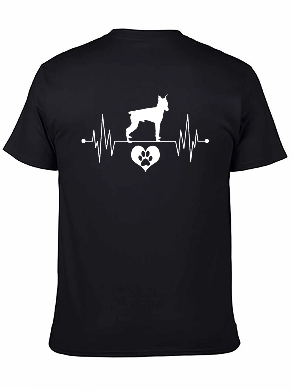 Dog Heartbeat T-Shirt - Pet Lover Tee
