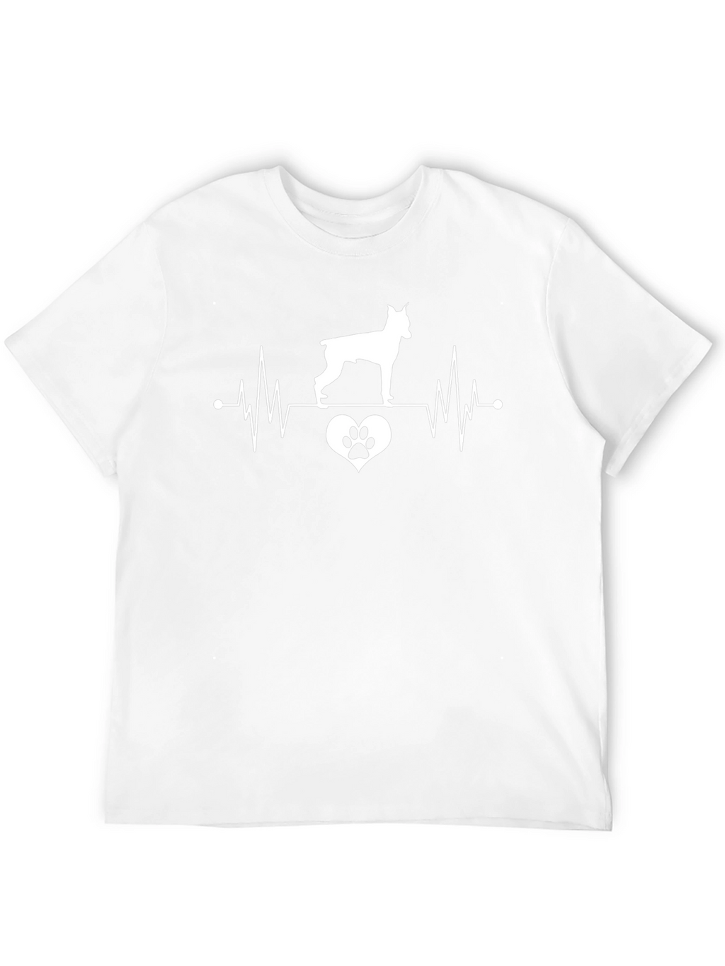 Dog Heartbeat T-Shirt - Pet Lover Tee