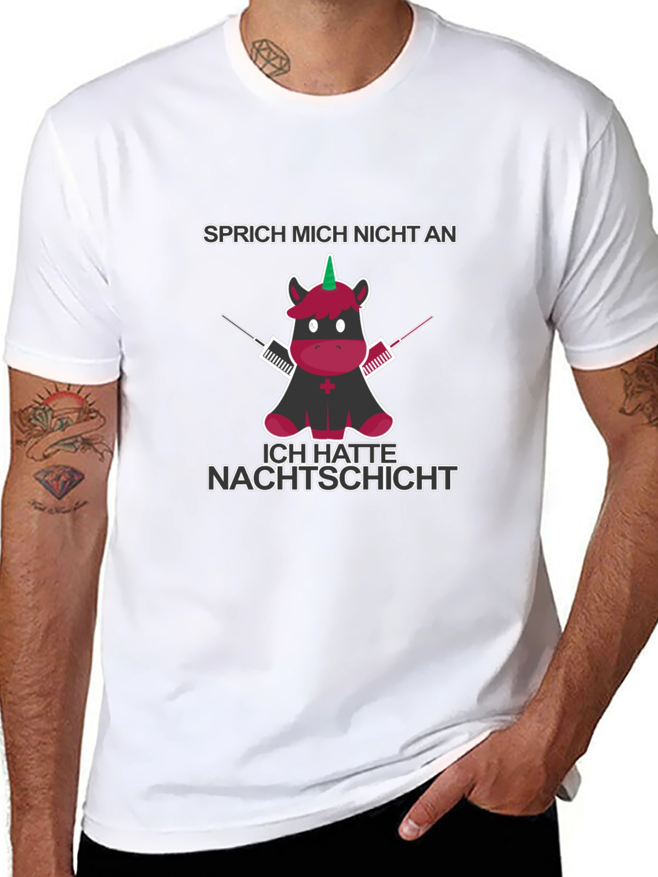 Night Shift Unicorn T-Shirt