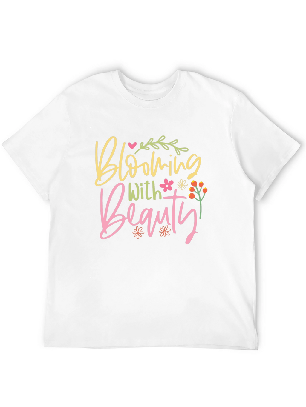 Blooming Beauty Black T-Shirt