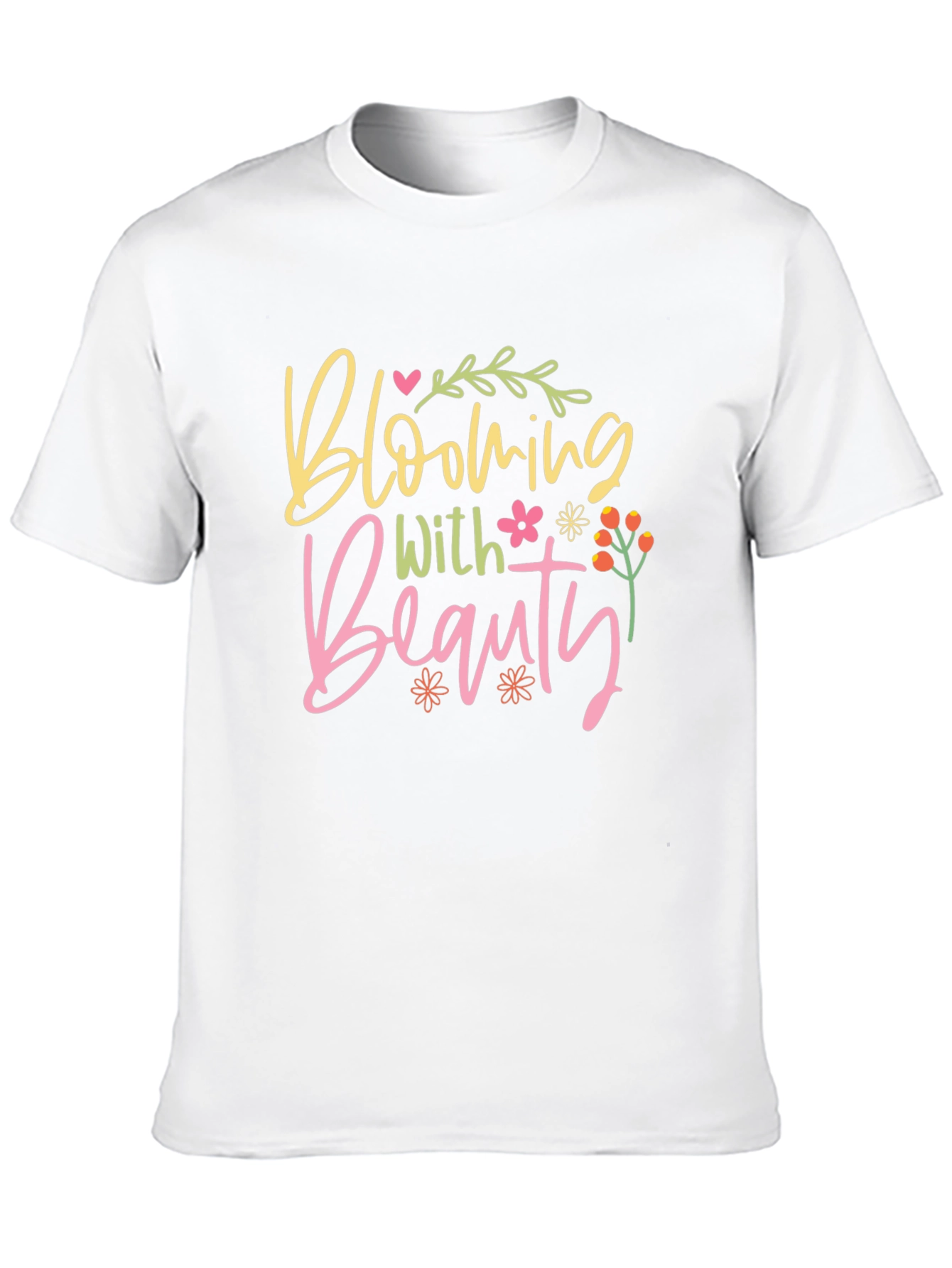 Blooming Beauty Black T-Shirt