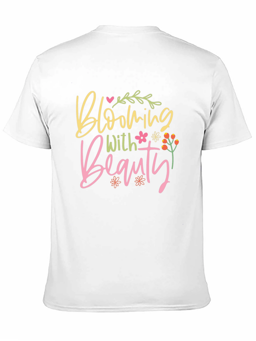 Blooming Beauty Black T-Shirt