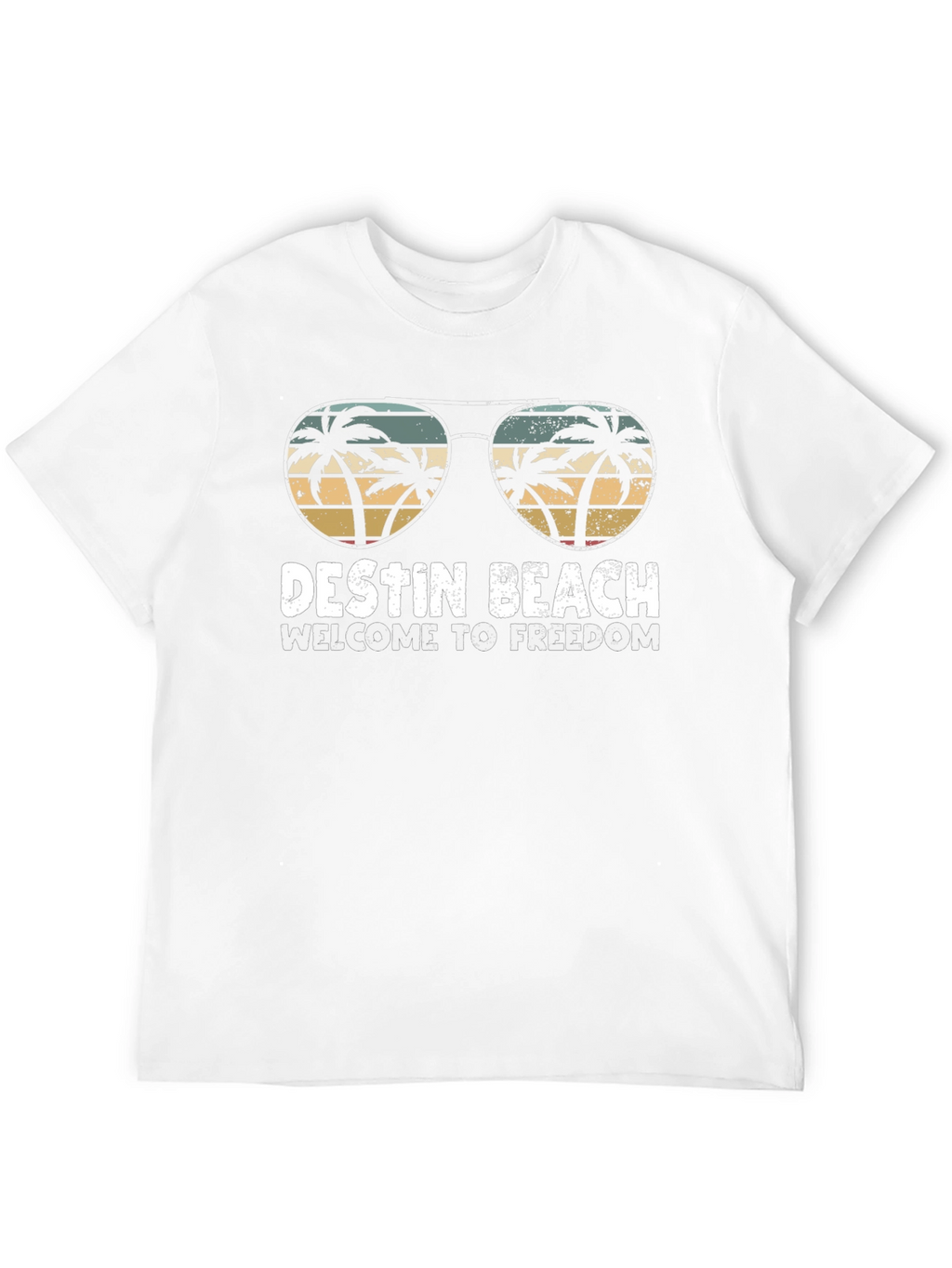 Destin Beach Sunglasses Graphic T-Shirt