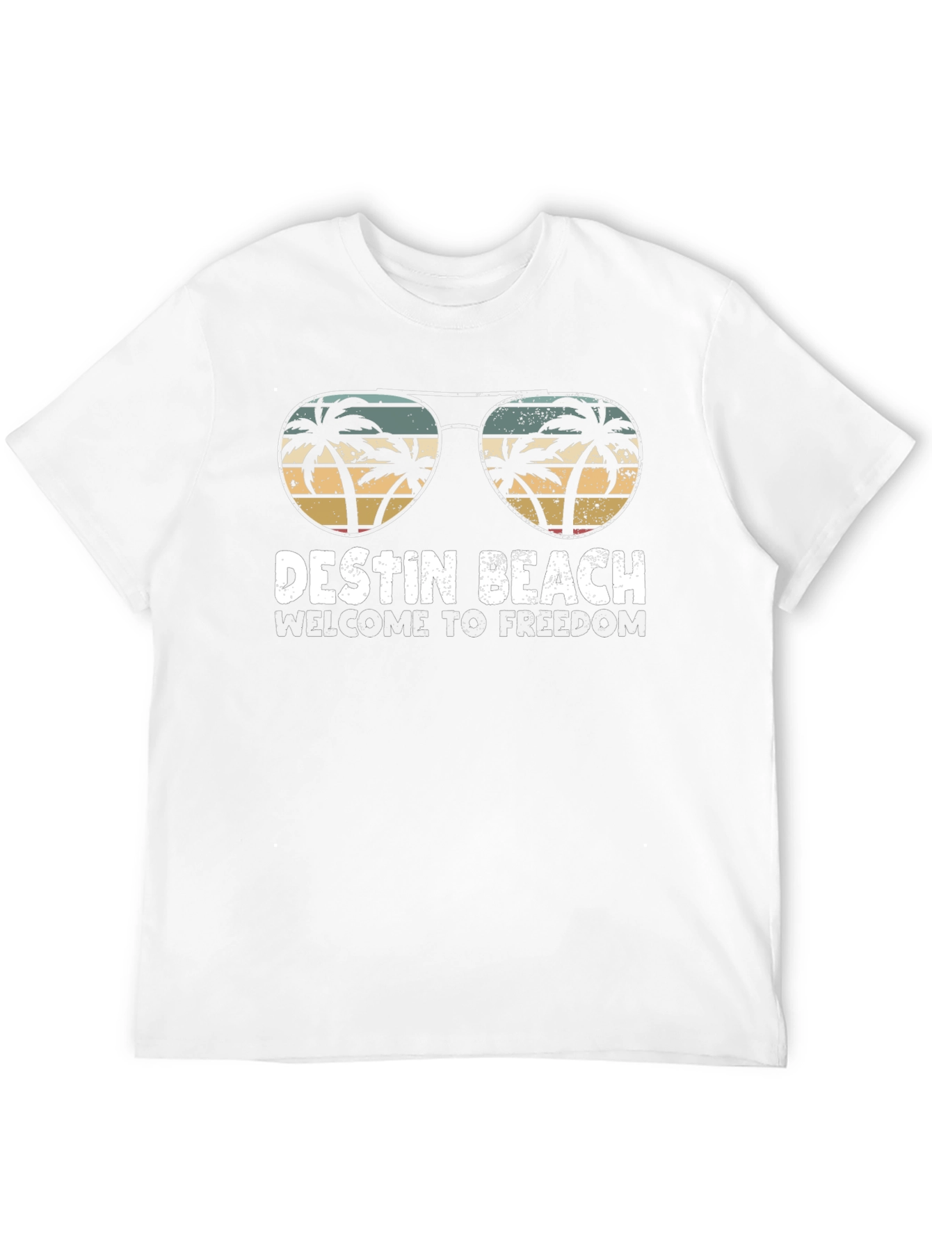 Destin Beach Sunglasses Graphic T-Shirt