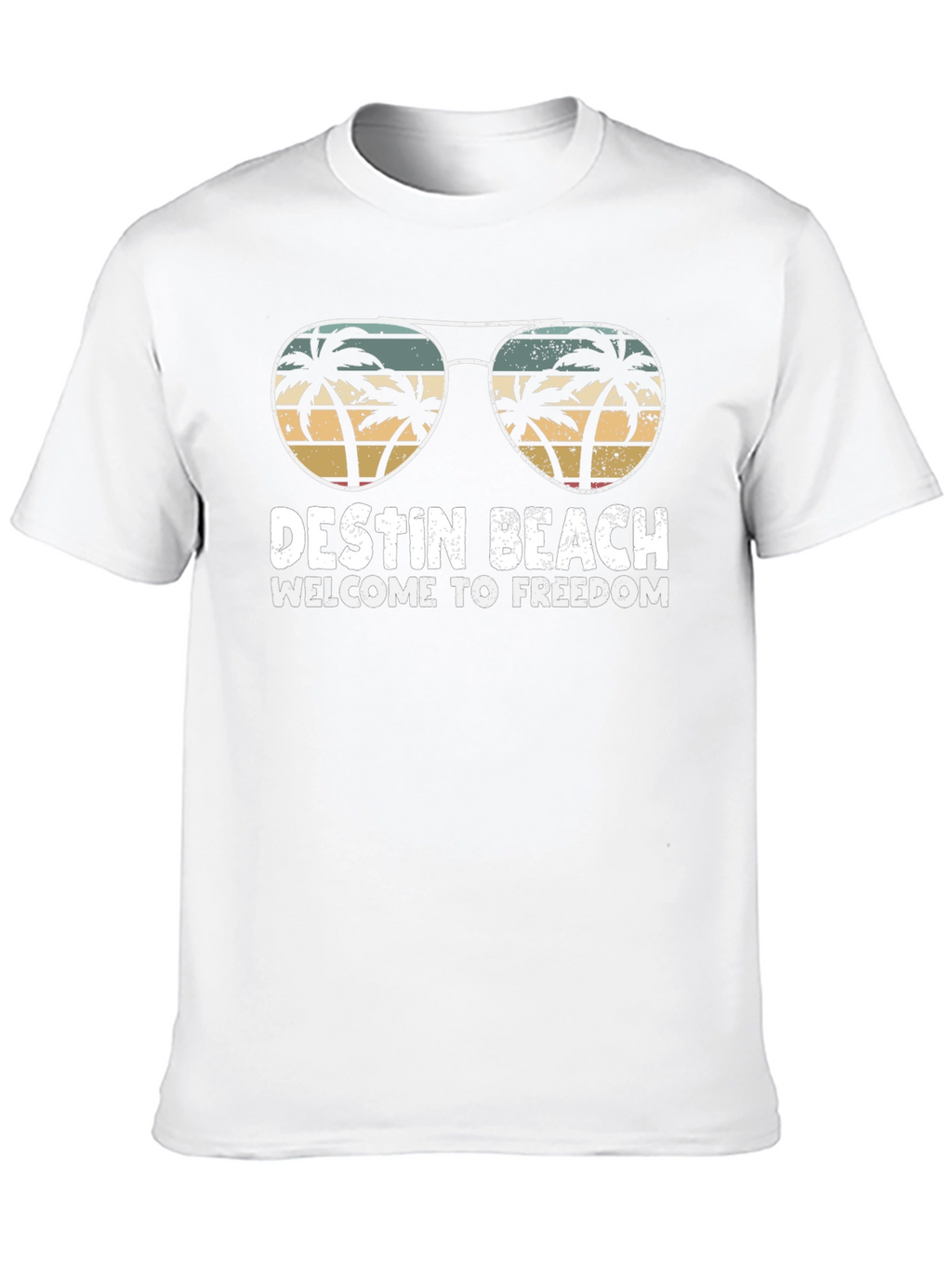 Destin Beach Sunglasses Graphic T-Shirt