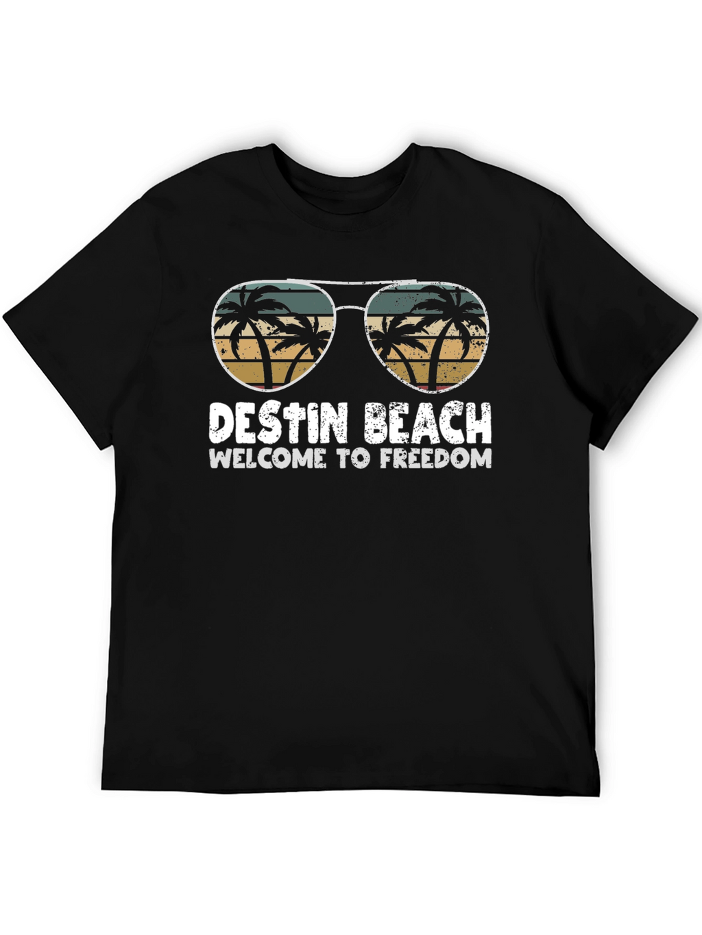 Destin Beach Sunglasses Graphic T-Shirt