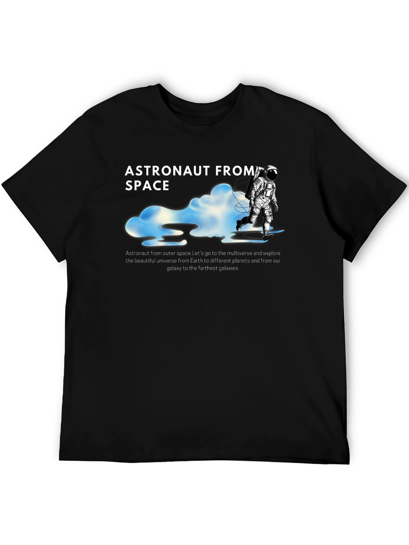 Astronaut From Space Graphic T-Shirt