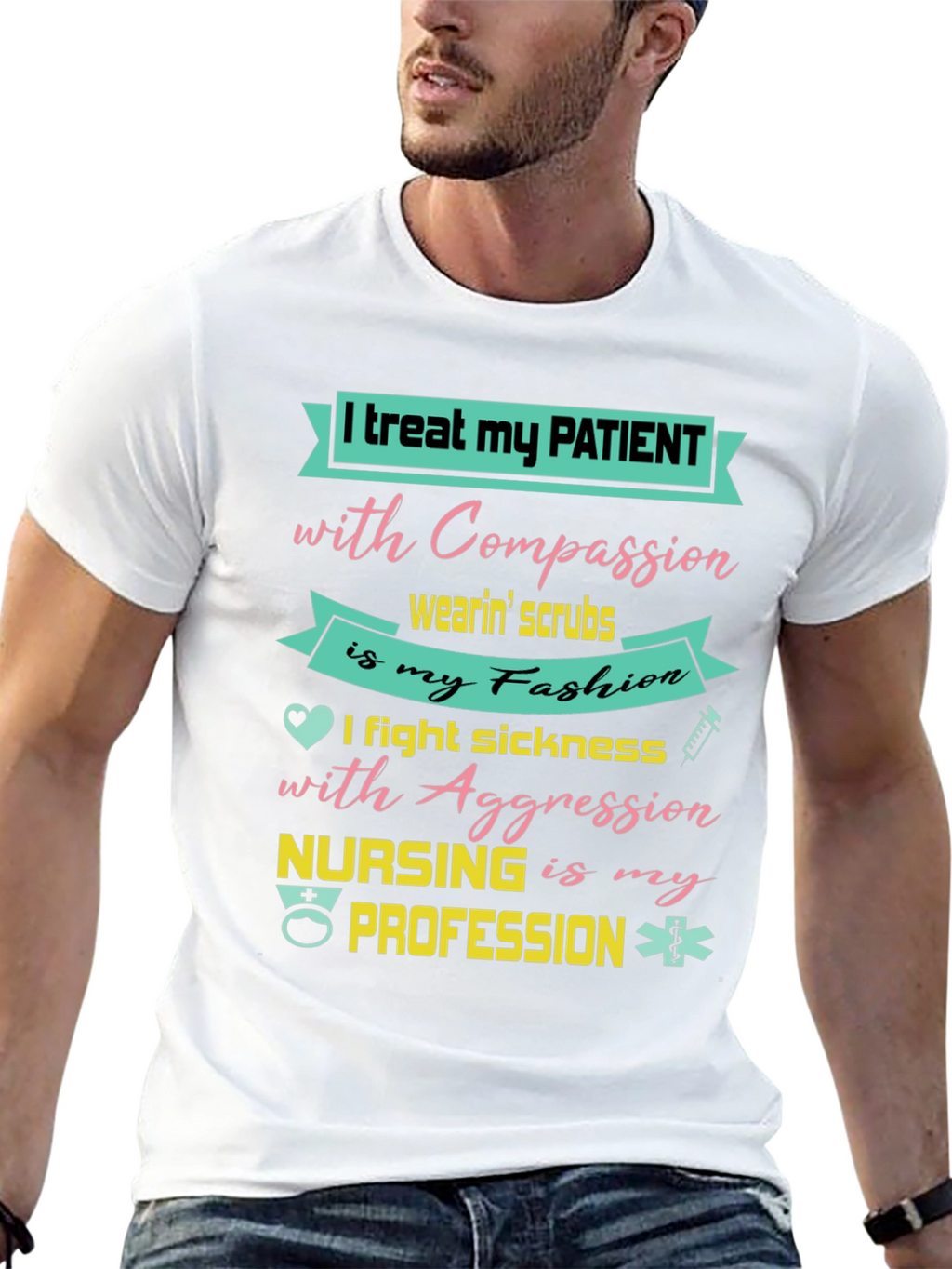 Nurse T-Shirt: Compassion & Aggression