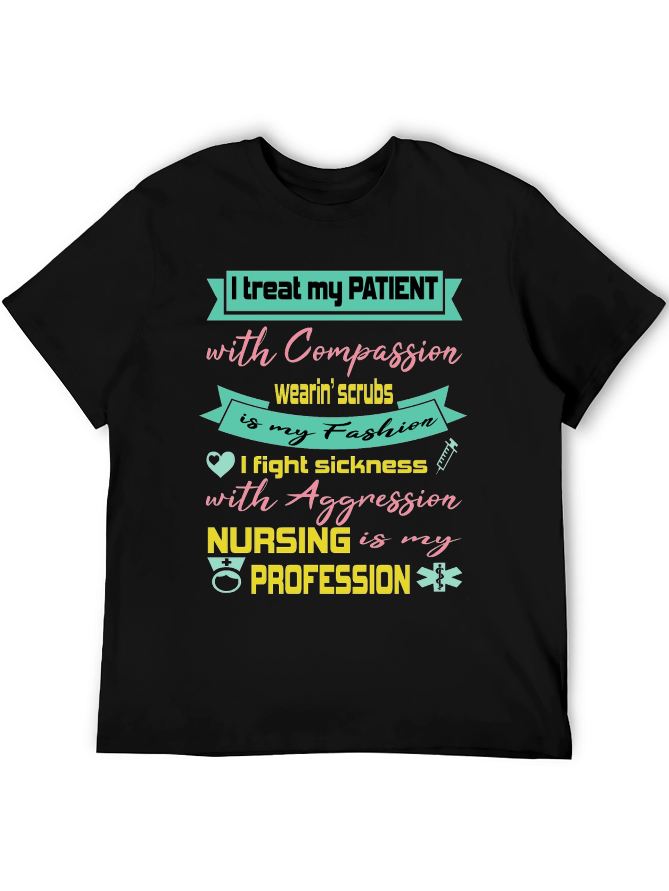 Nurse T-Shirt: Compassion & Aggression
