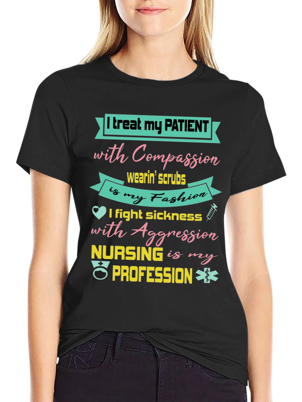 Nurse T-Shirt: Compassion & Aggression