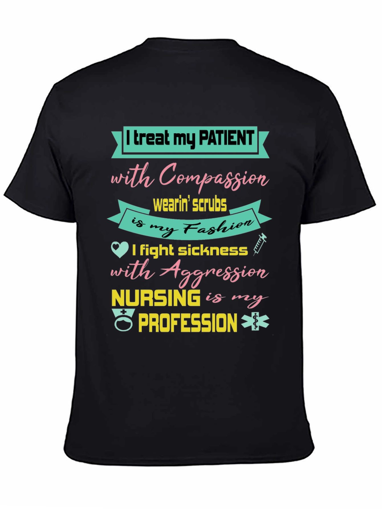 Nurse T-Shirt: Compassion & Aggression