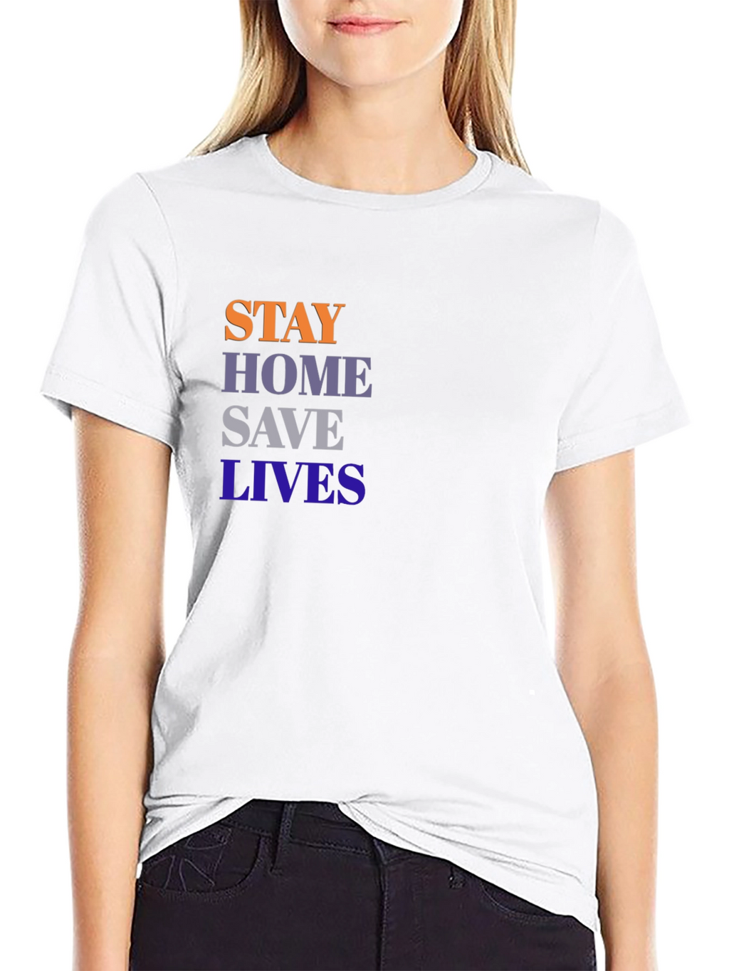 Stay Home Save Lives T-Shirt