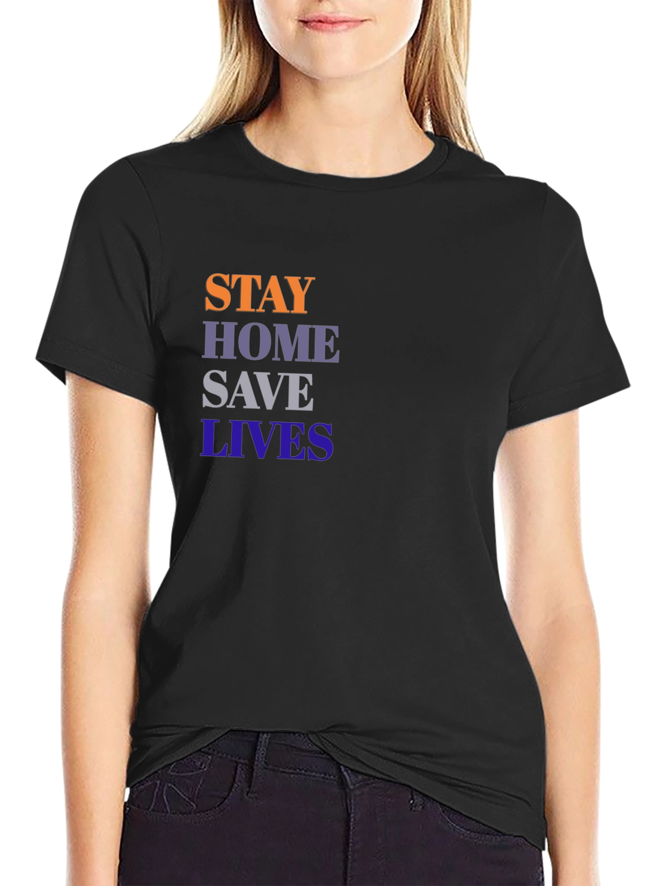 Stay Home Save Lives T-Shirt