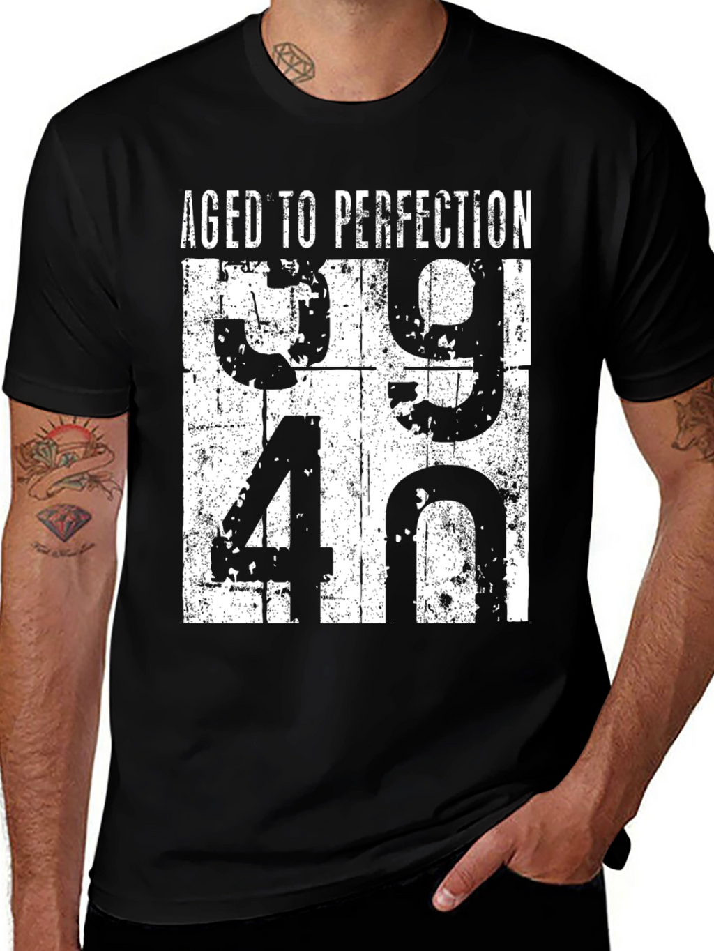 Aged to Perfection 39-40 Graphic Tee