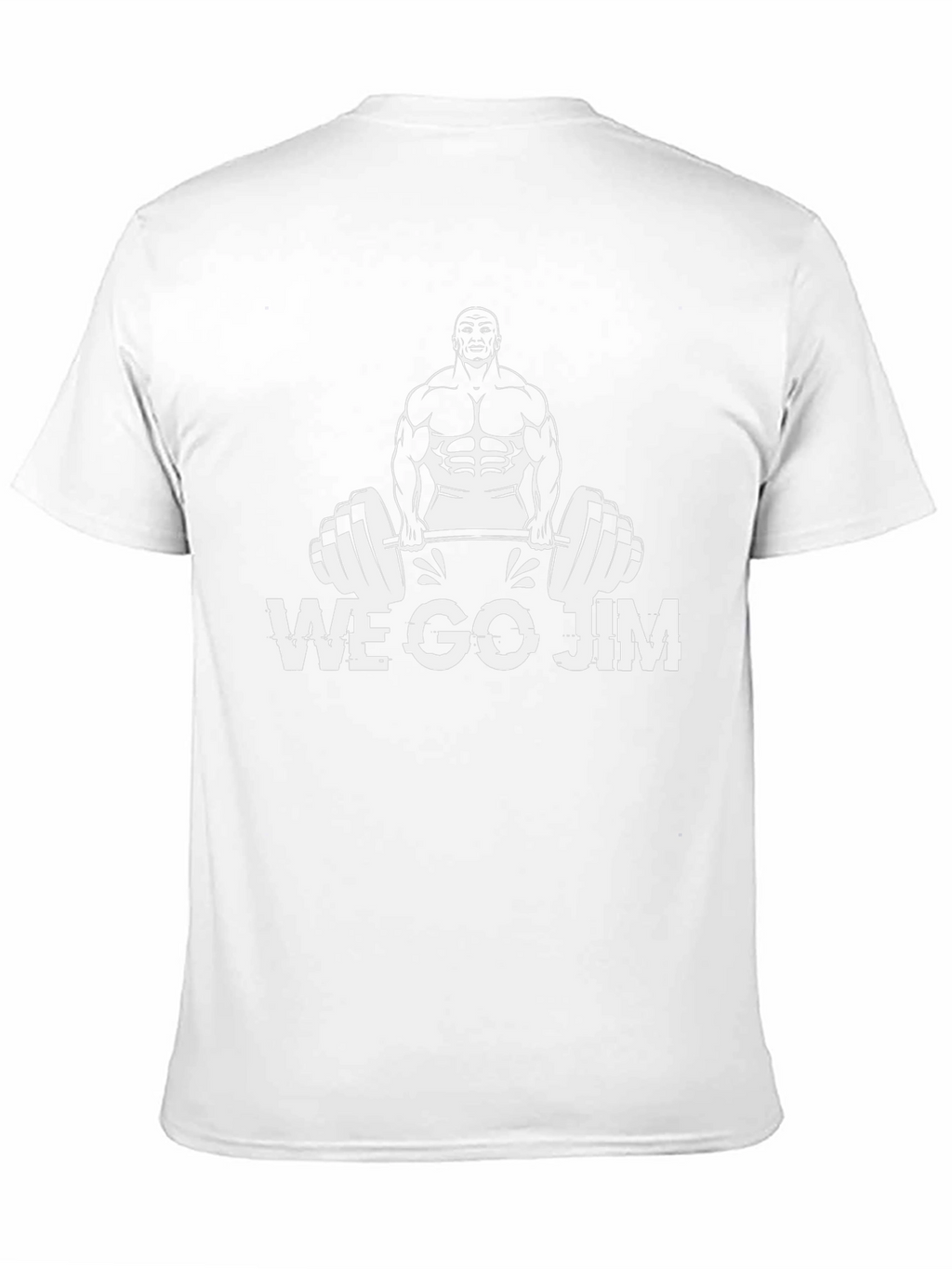 We Go Jim Graphic T-Shirt Bodybuilder Tee