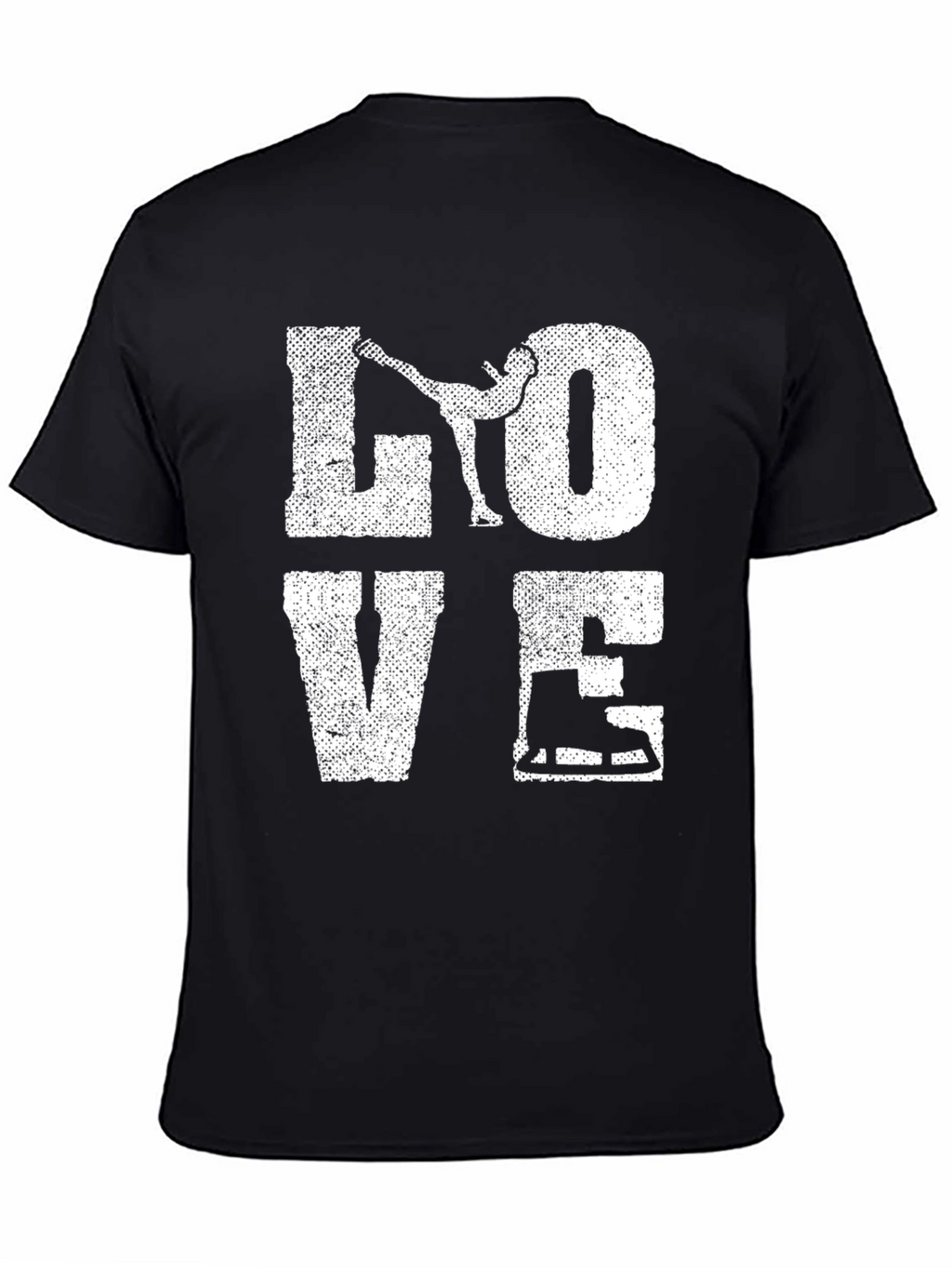 I Love Ice Skating Graphic T-Shirt