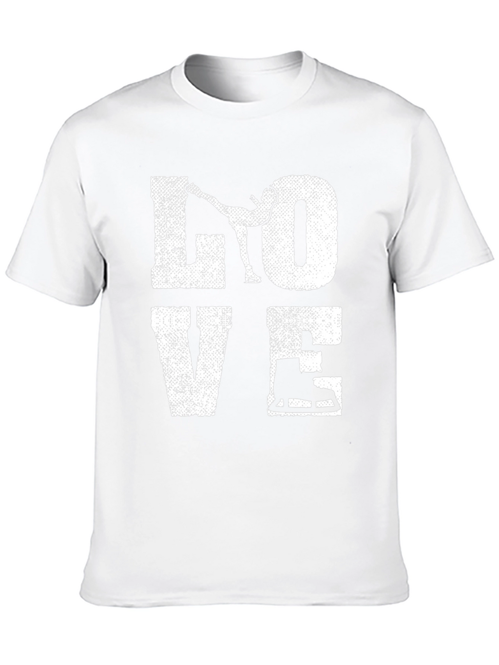 I Love Ice Skating Graphic T-Shirt