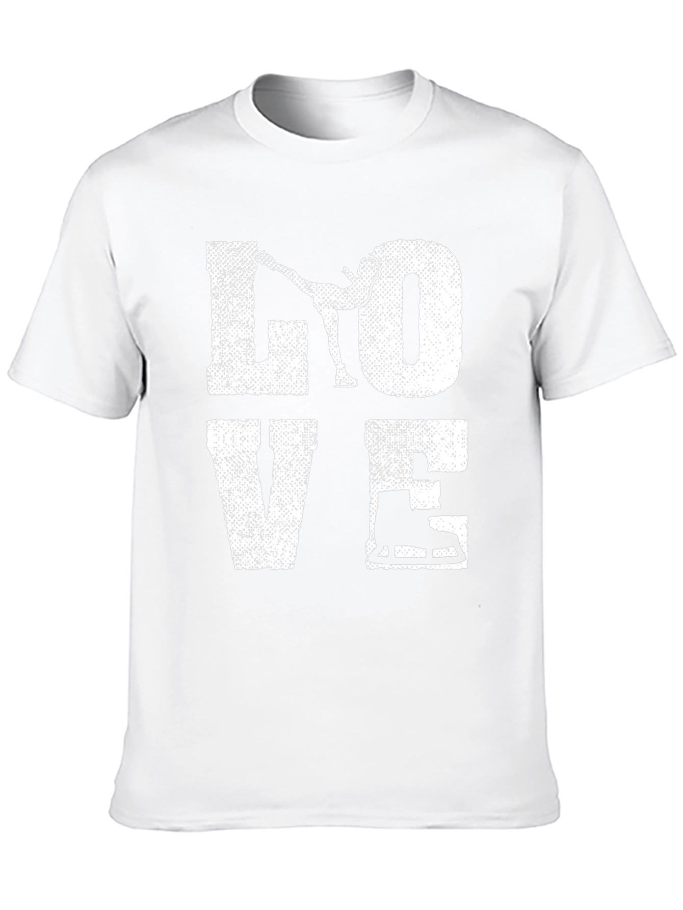 I Love Ice Skating Graphic T-Shirt