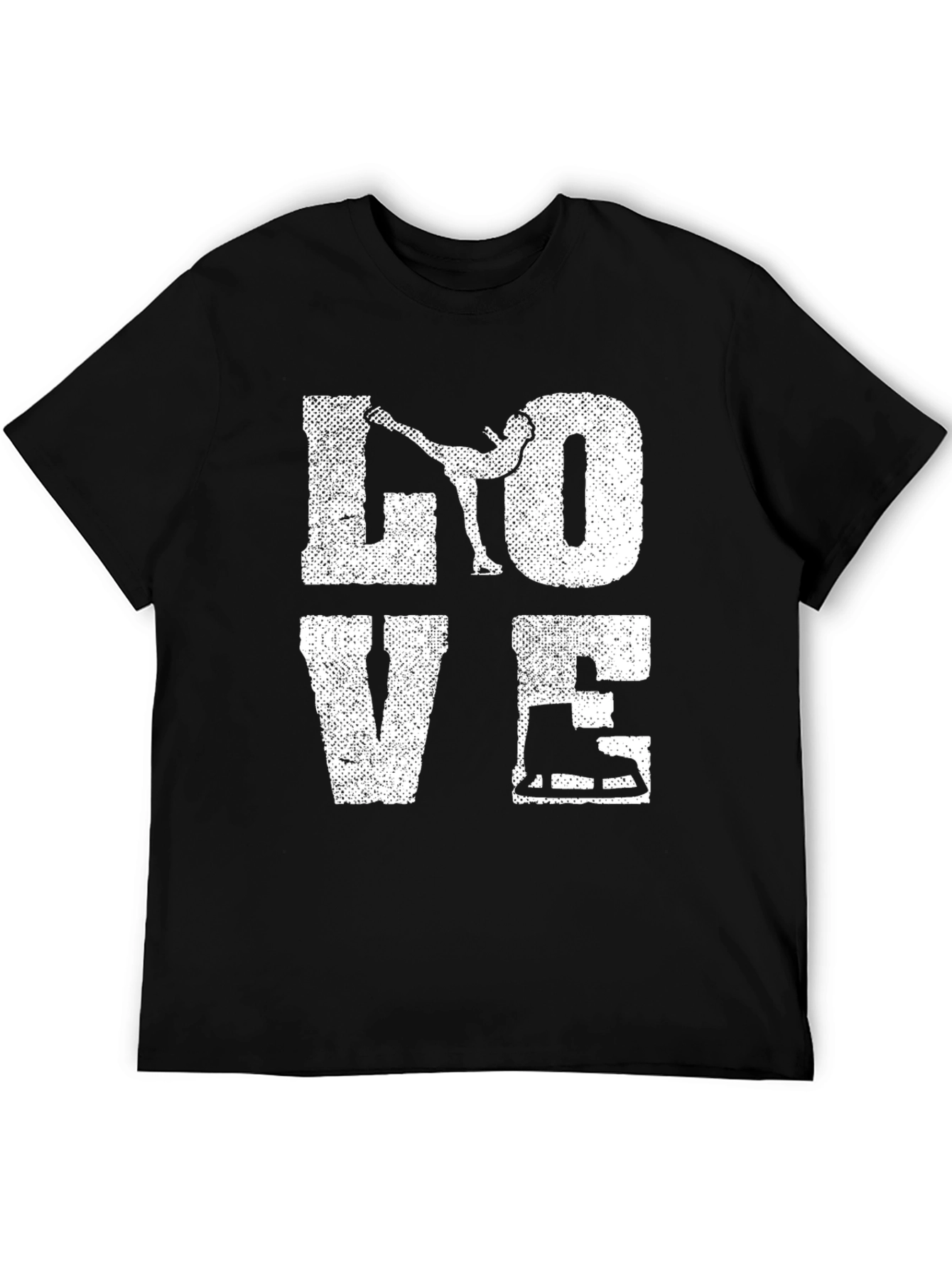 I Love Ice Skating Graphic T-Shirt