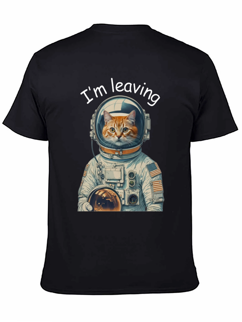 Cat Astronaut T-Shirt - Im Leaving!
