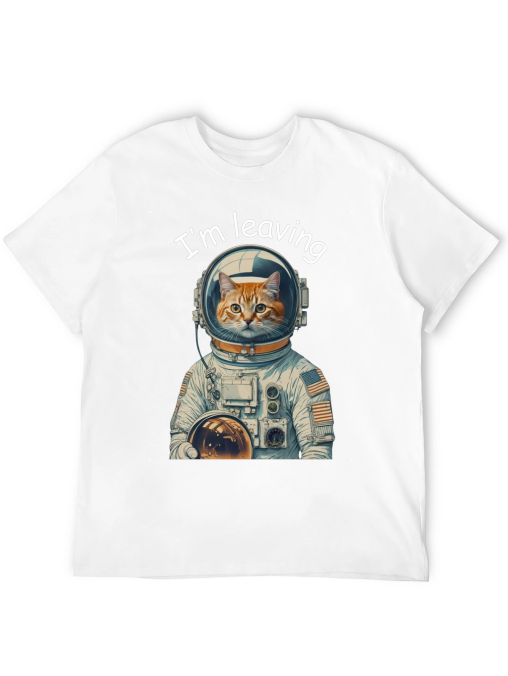 Cat Astronaut T-Shirt - Im Leaving!