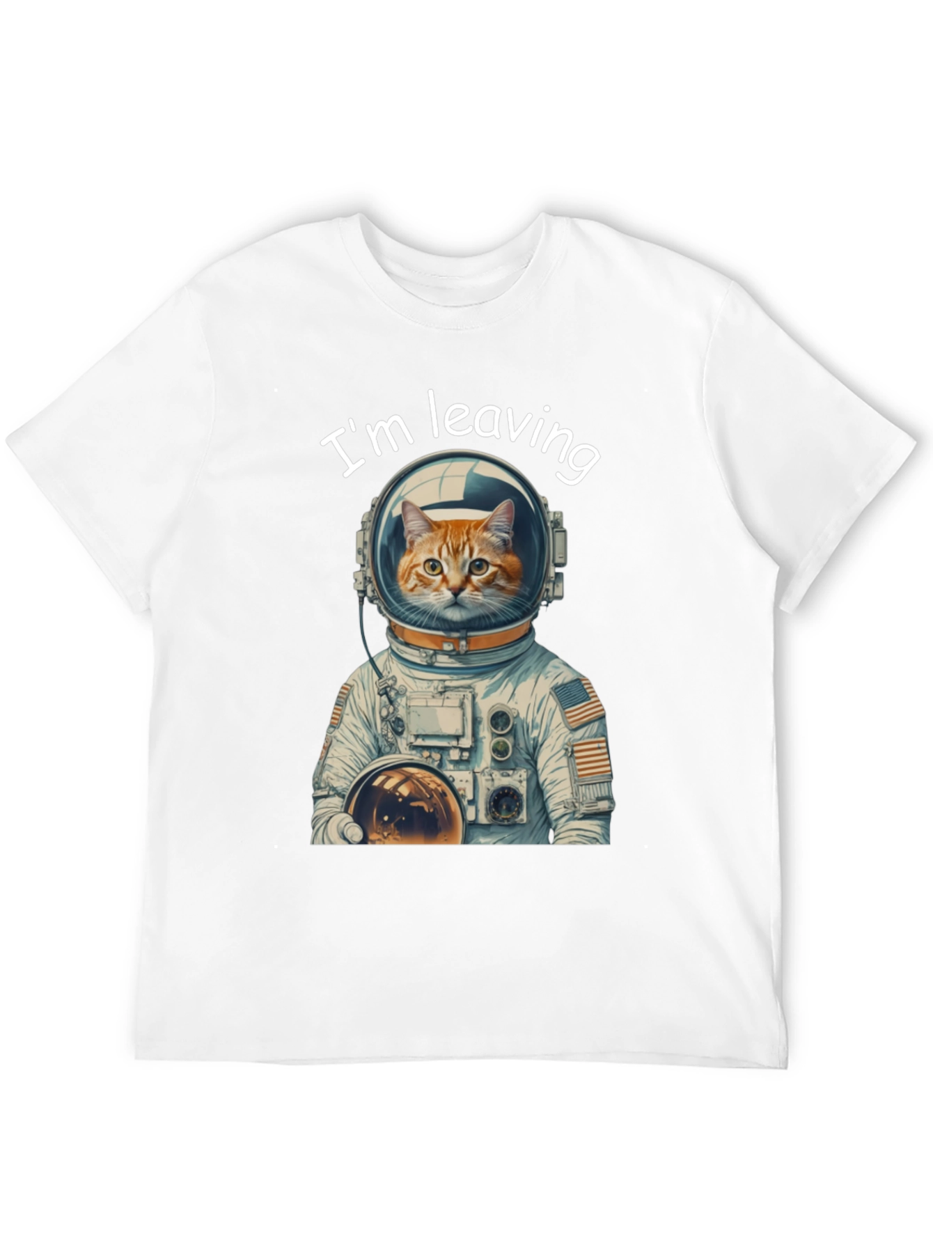 Cat Astronaut T-Shirt - Im Leaving!
