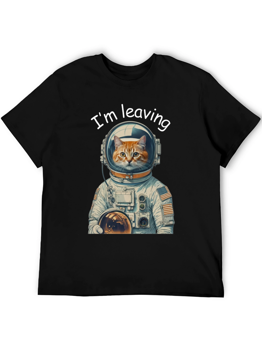 Cat Astronaut T-Shirt - Im Leaving!