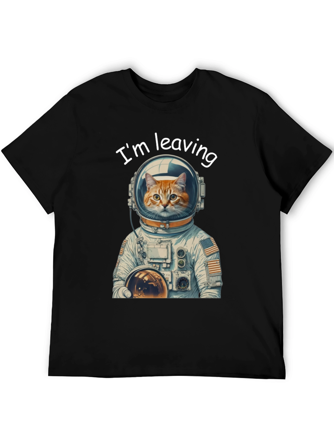 Cat Astronaut T-Shirt - Im Leaving!
