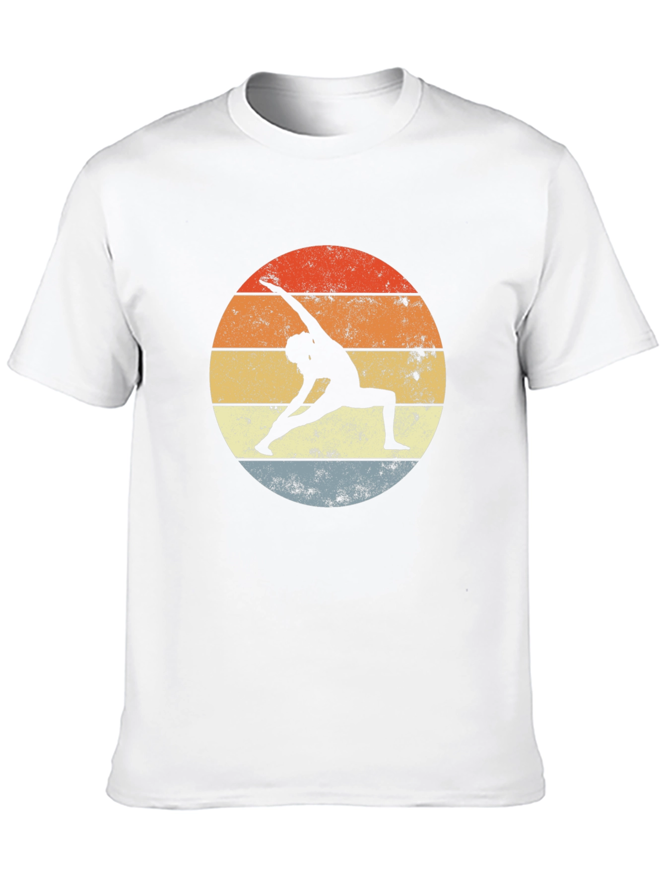 Yoga Silhouette Graphic Tee
