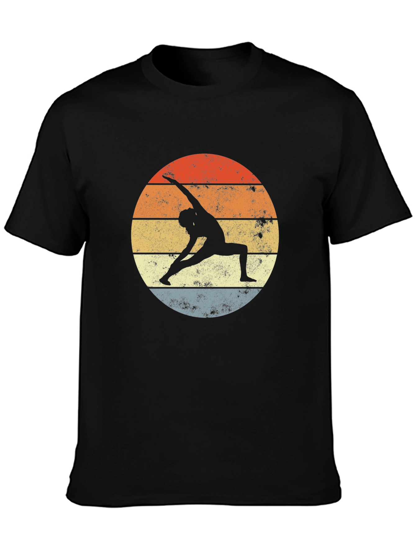 Yoga Silhouette Graphic Tee