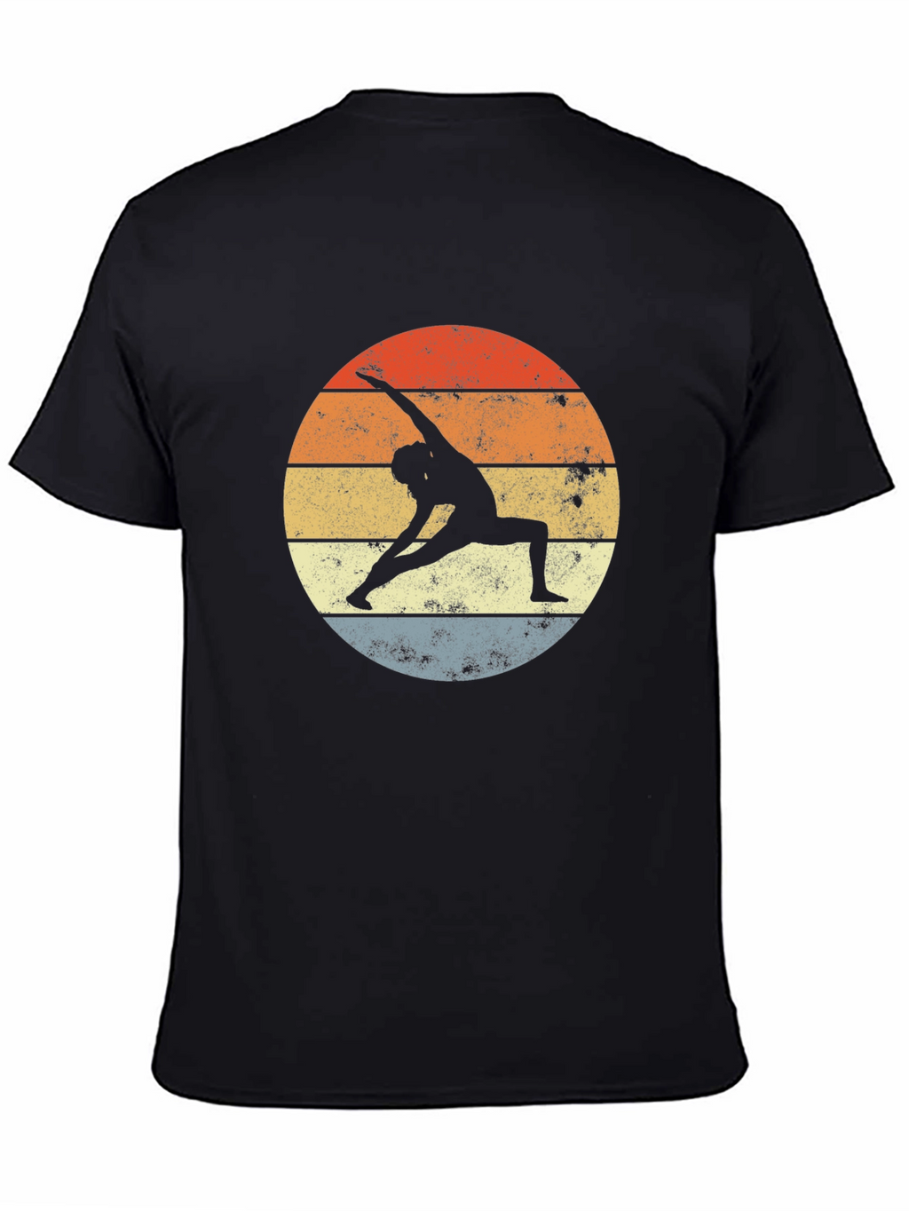 Yoga Silhouette Graphic Tee