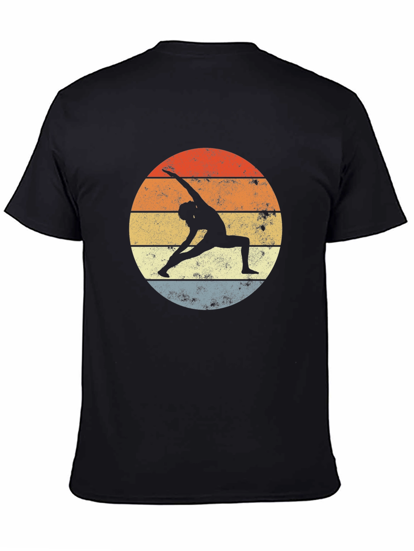 Yoga Silhouette Graphic Tee