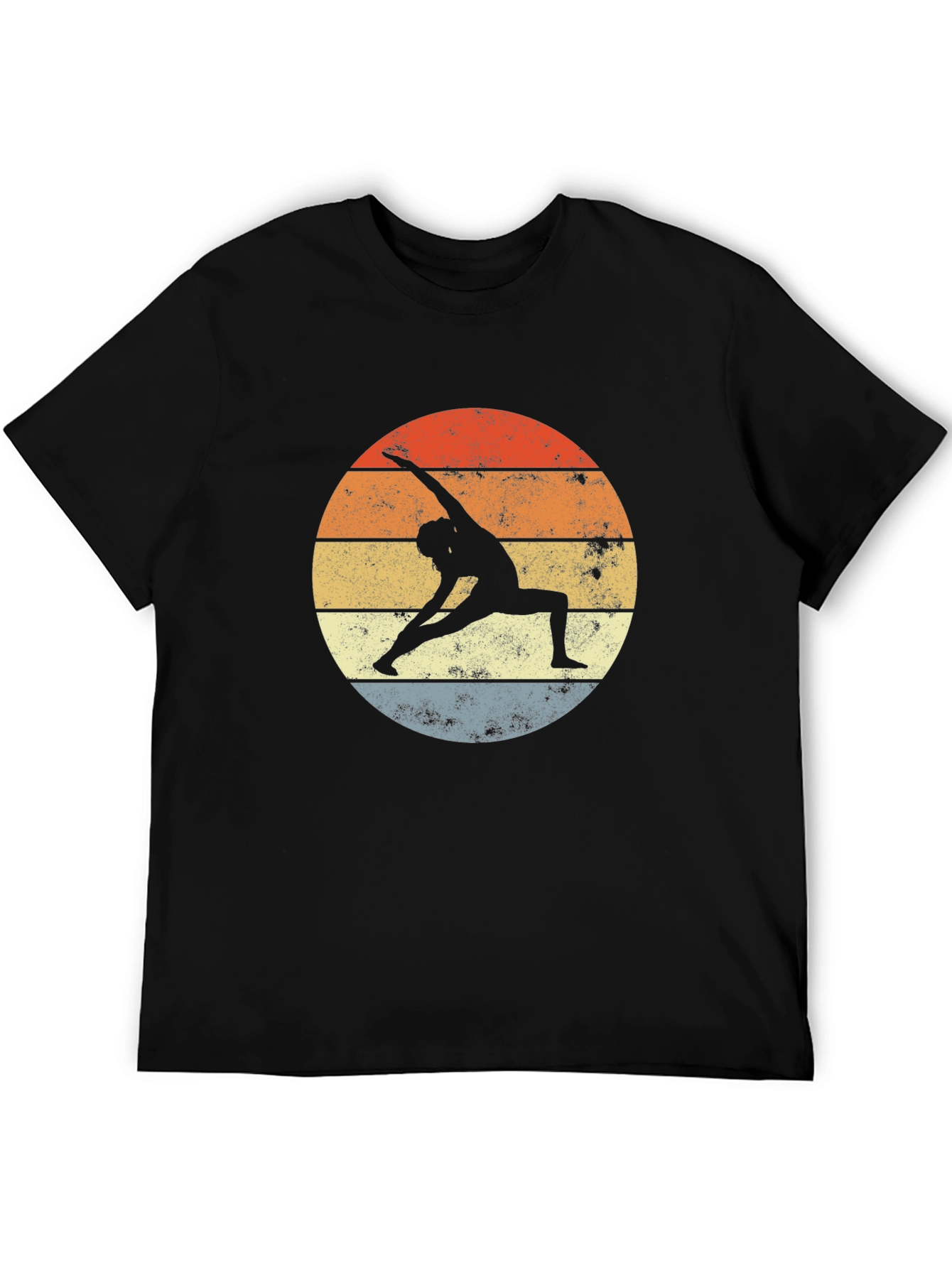 Yoga Silhouette Graphic Tee