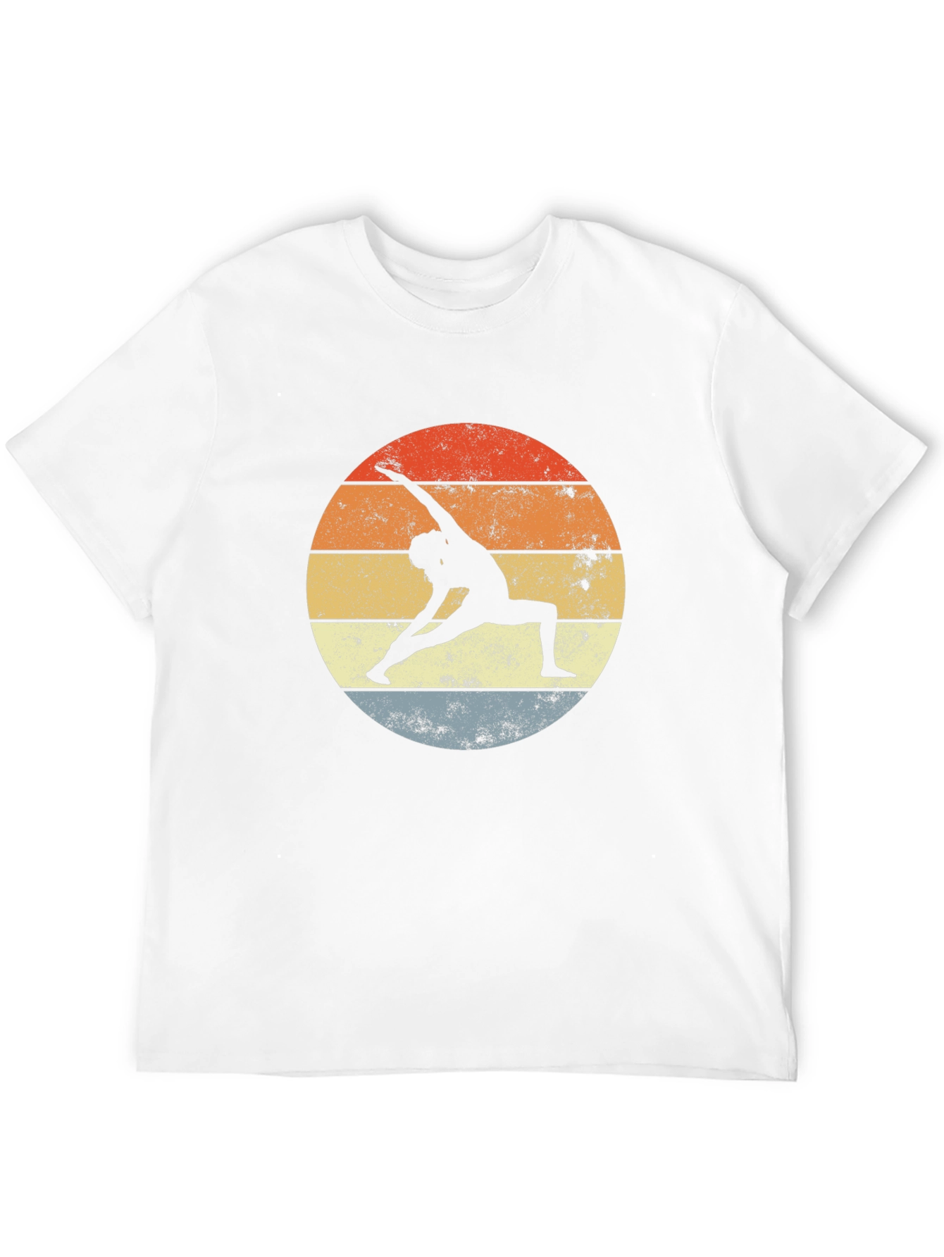 Yoga Silhouette Graphic Tee