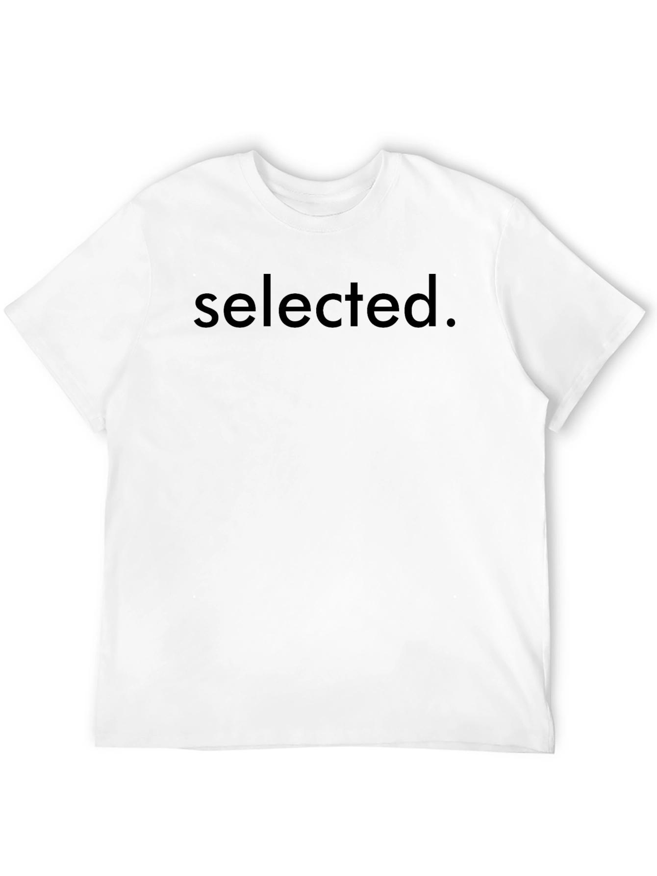 Mens Black selected. Graphic Crew Neck T-Shirt