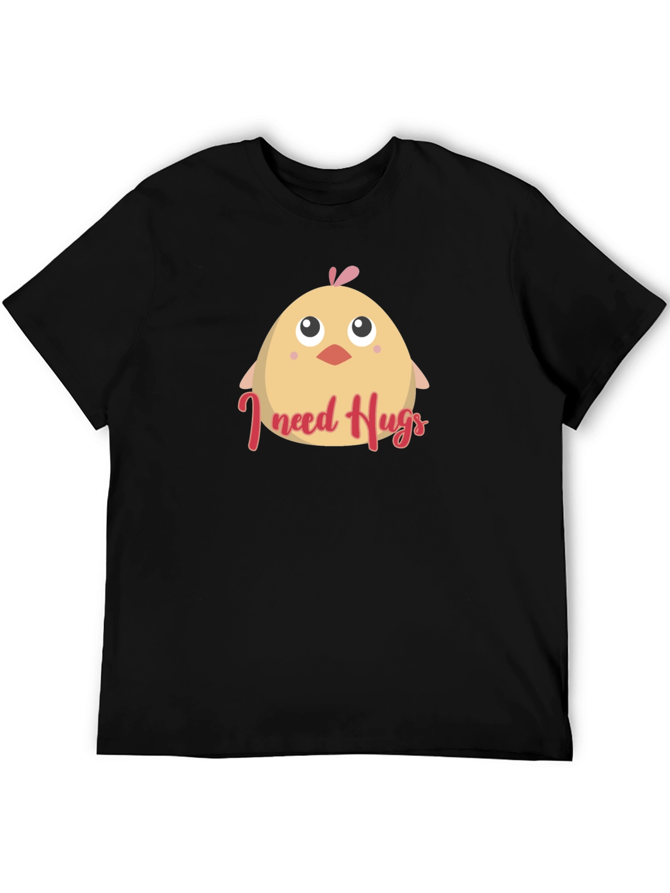 Cute I Need Hugs Chick Graphic Tee