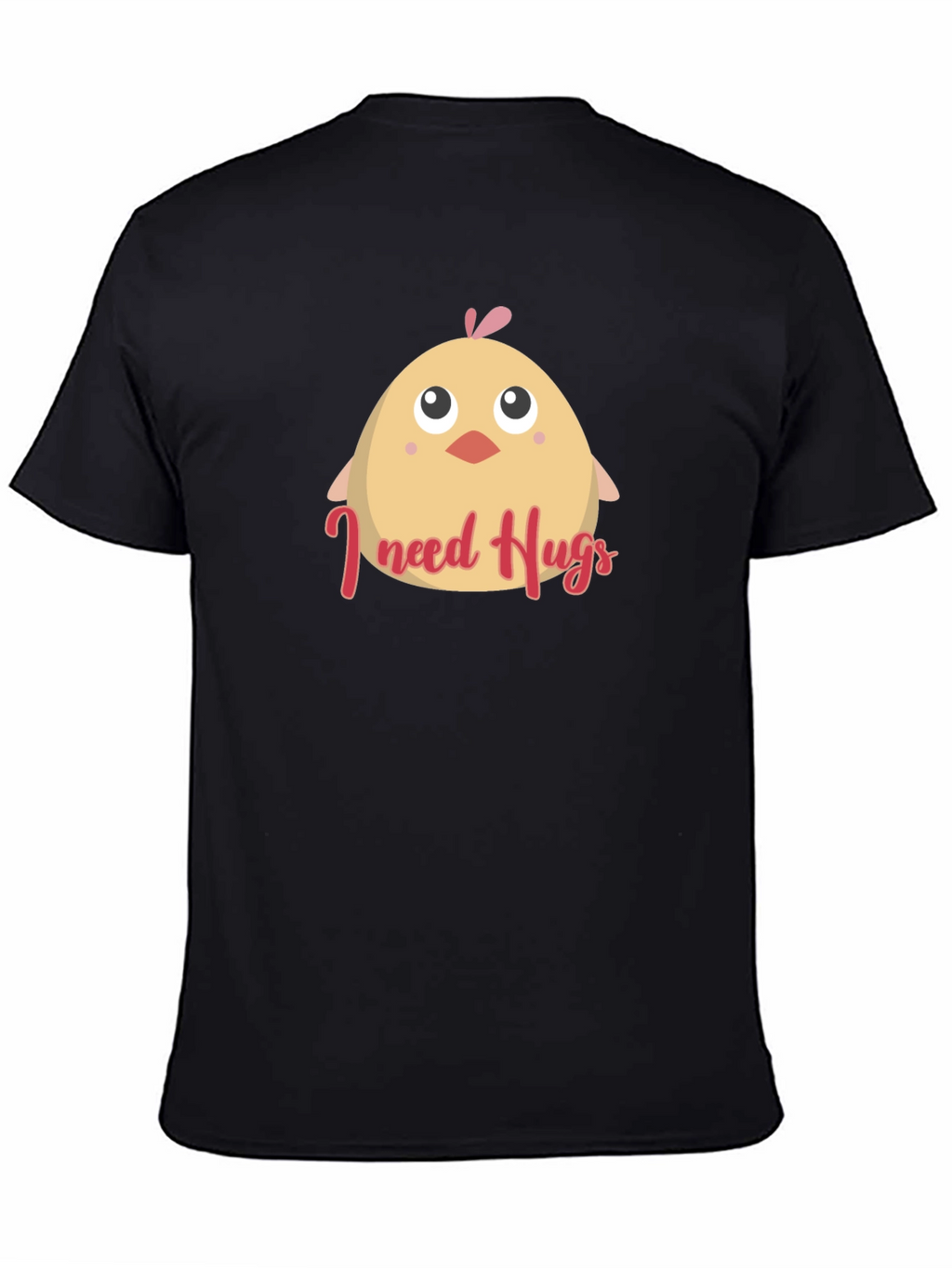 Cute I Need Hugs Chick Graphic Tee