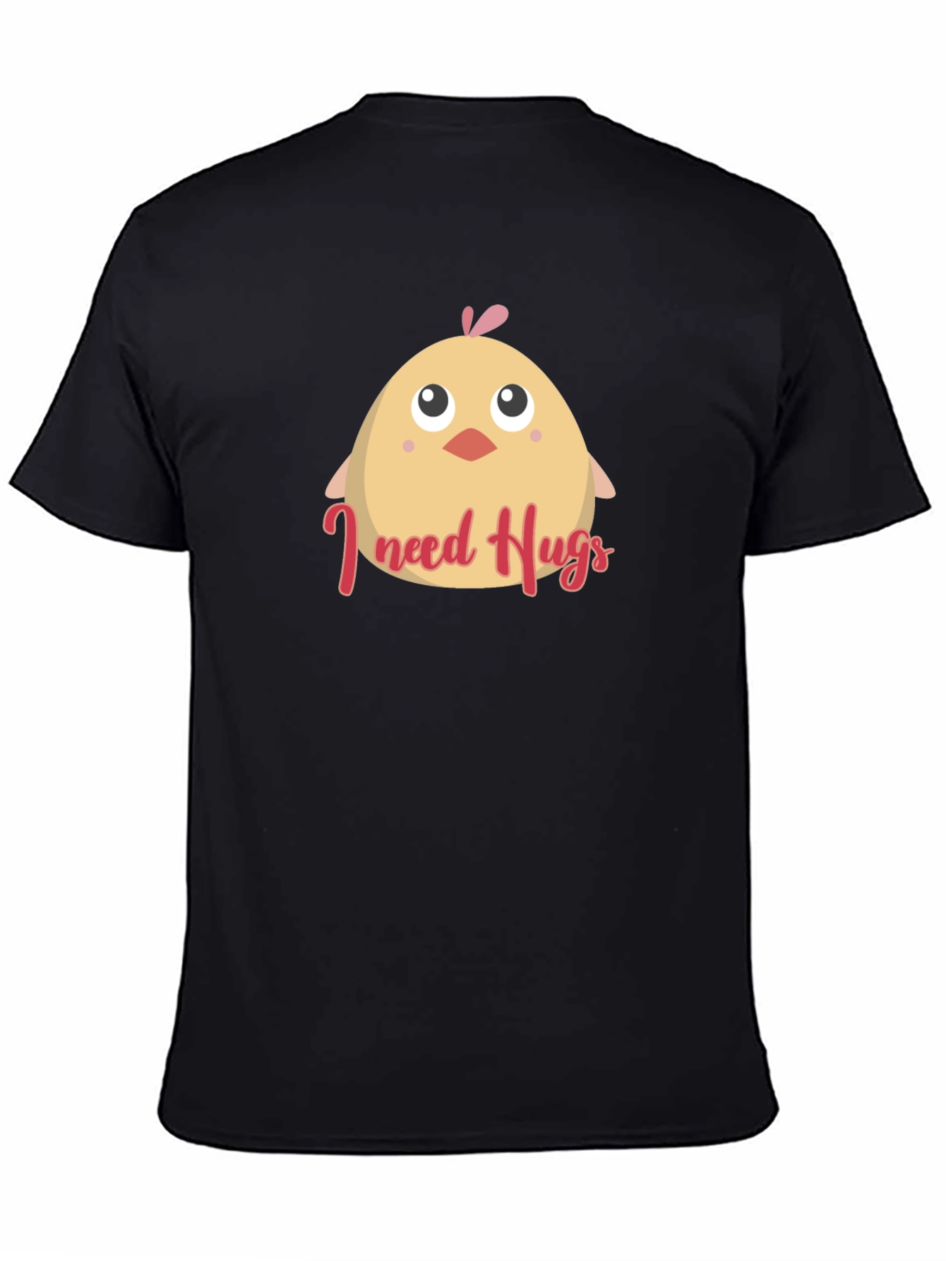 Cute I Need Hugs Chick Graphic Tee