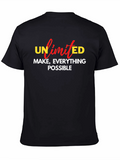 Unlimited Graphic Tee - Make Everything Possible