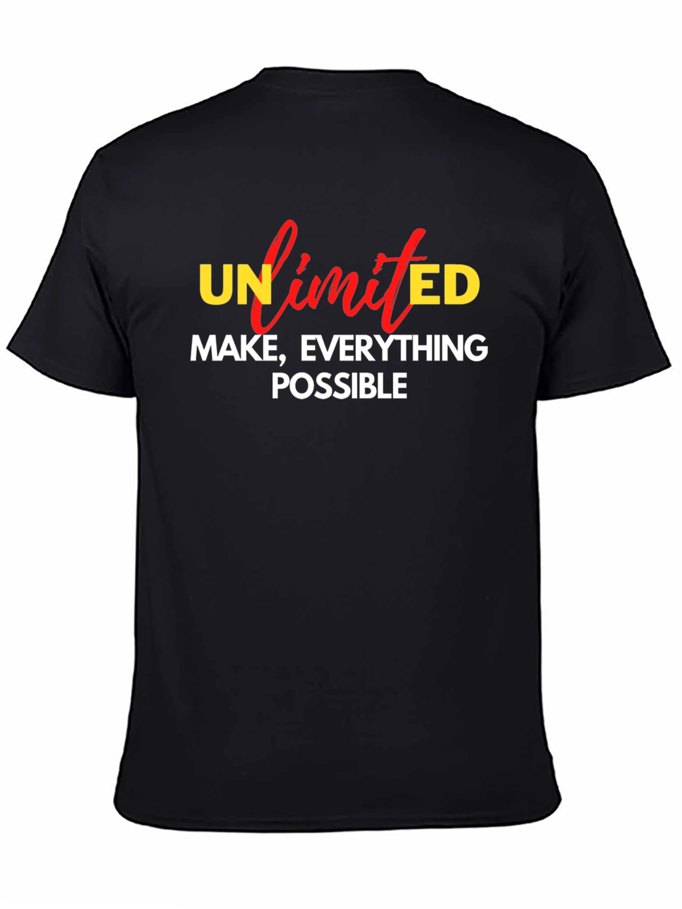 Unlimited Graphic Tee - Make Everything Possible