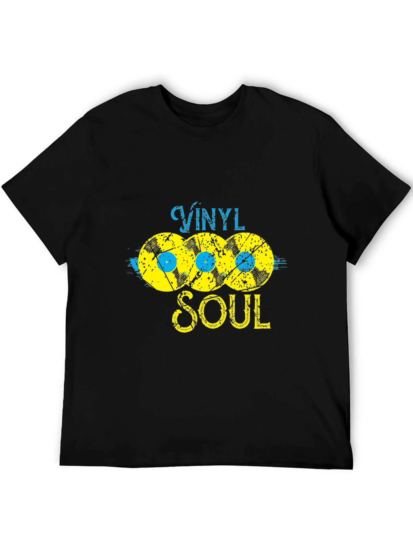 Vinyl Soul Graphic T-Shirt - Classic Record Lover Tee