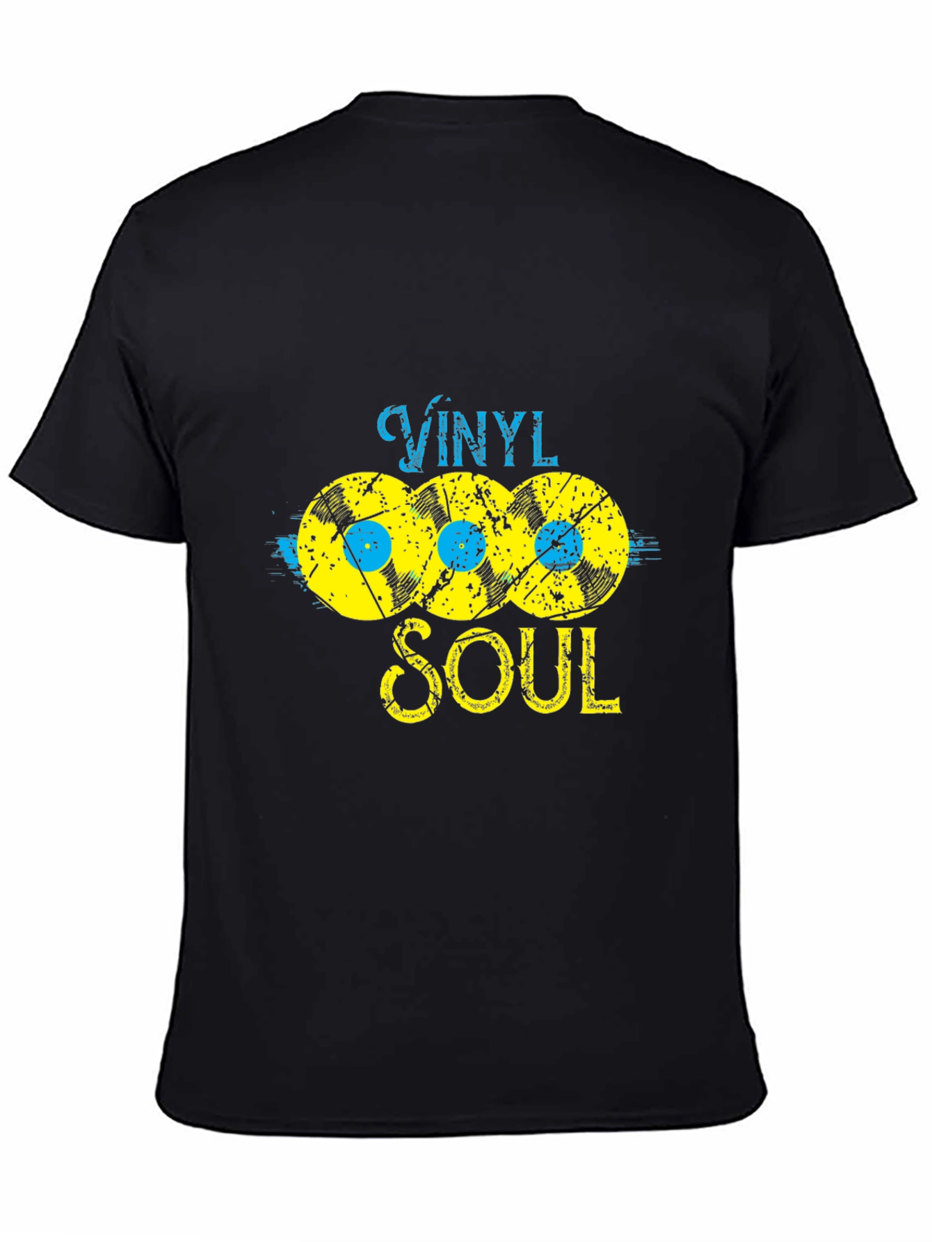 Vinyl Soul Graphic T-Shirt - Classic Record Lover Tee