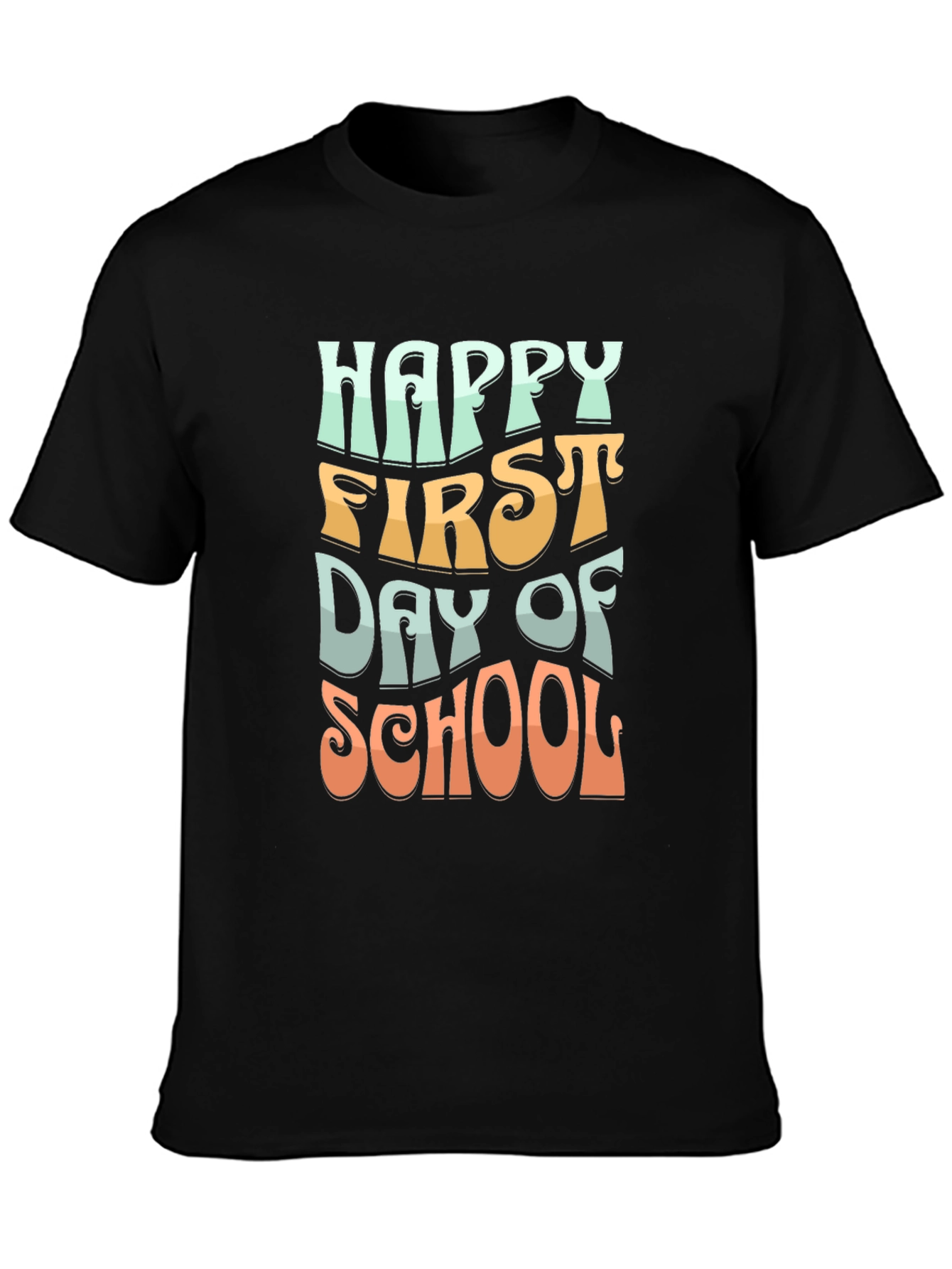 Happy First Day of School Graphic T-Shirt