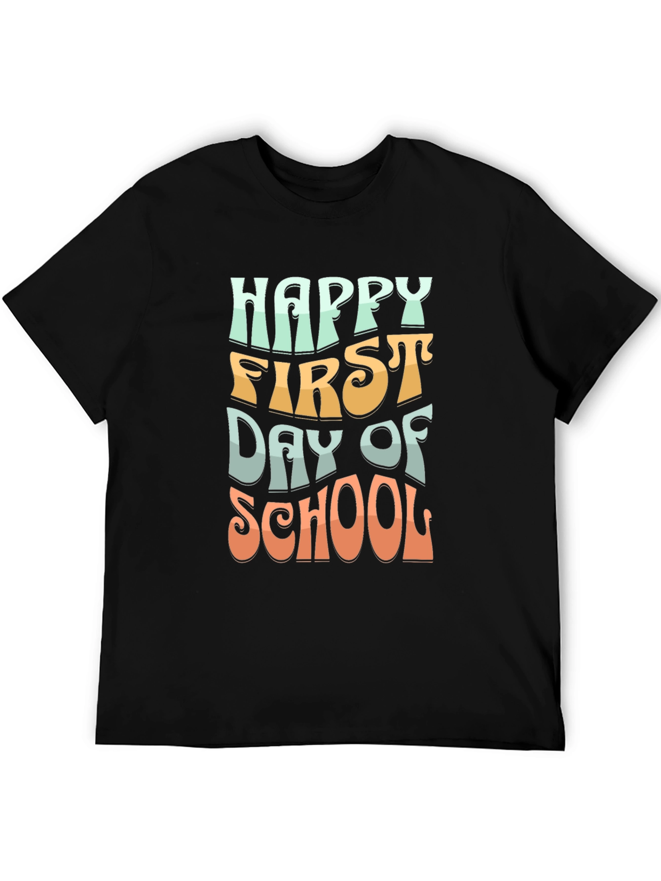 Happy First Day of School Graphic T-Shirt